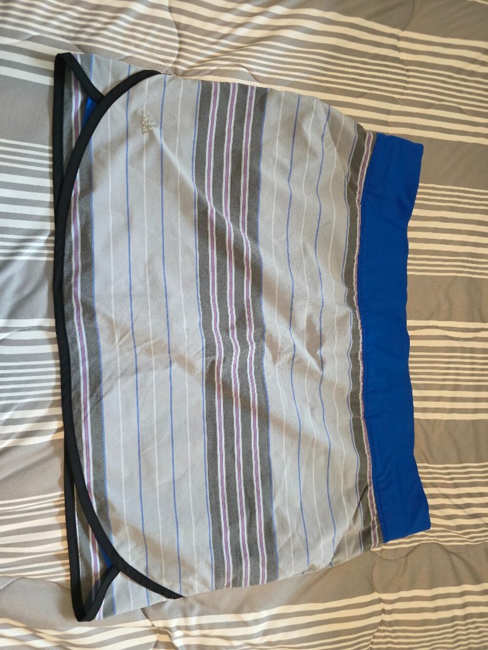 Striped Adidas Golf Skirt